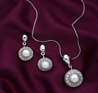 sia rhodium galaxy pearl necklace austrian diamonds white